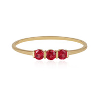 Edelroter Spinell-Goldring