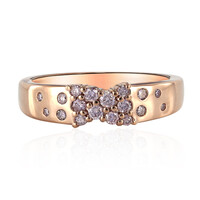 Pinkfarbener I3 Argyle-Brillant-Goldring (Mark Tremonti)