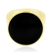 Onyx-Silberring