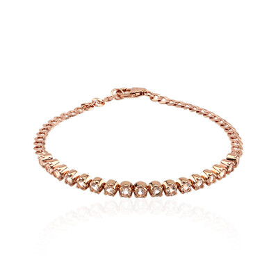 Morganit-Silberarmband