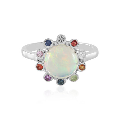 Welo-Opal-Silberring (Adela Silber)