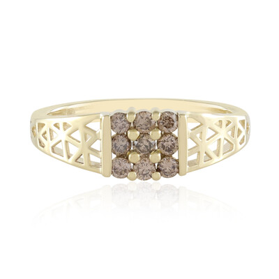 I2 Champagner-Brillant-Goldring (Ornaments by de Melo)