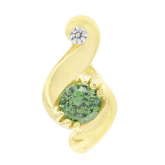 Madagaskar-Demantoid-Goldanhänger