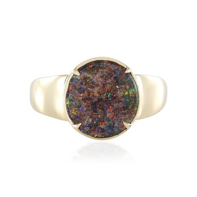 Andamooka-Matrix-Opal-Goldring (AMAYANI)
