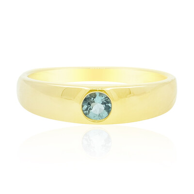 Nigerianischer Paraiba-Turmalin-Goldring