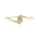 VS1 Schokoladen-Brillant-Goldring