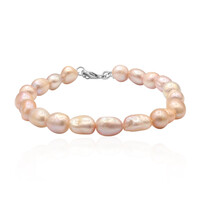 Süßwasserzuchtperlen-Silberarmband (TPC)