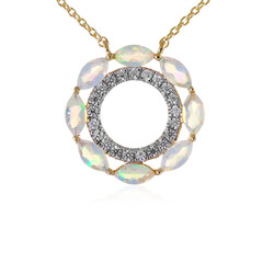 Welo-Opal-Silberhalskette