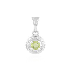 Peridot-Silberanhänger