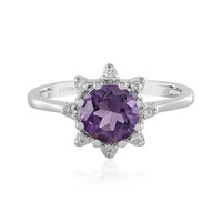 Uruguay-Amethyst-Silberring