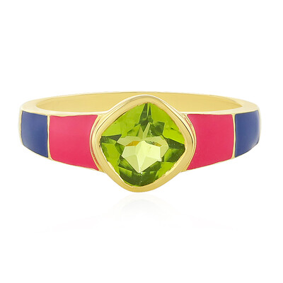 Peridot-Silberring