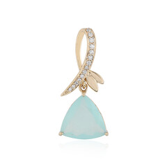 Paraiba-Opal-Goldanhänger (AMAYANI)
