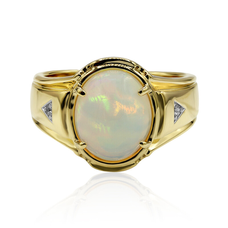 9 carat gold opal ring discount