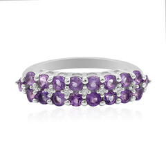 Amethyst-Silberring