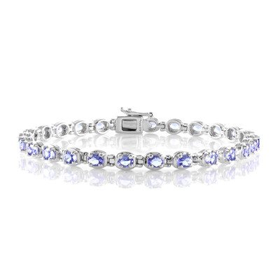 Tansanit-Silberarmband