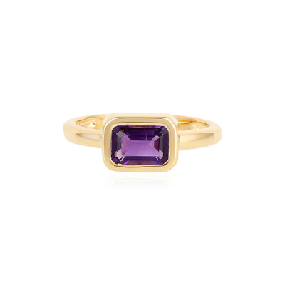 Sibirischer Amethyst-Silberring