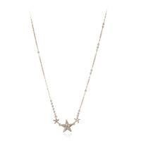 Zirkon-Silbercollier