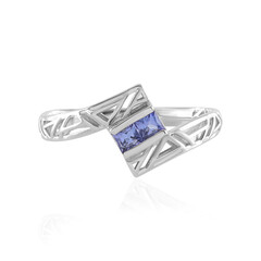 AAA-Tansanit-Goldring (Ornaments by de Melo)