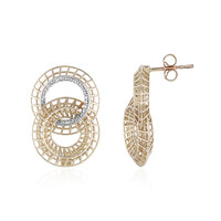I2 (I) Diamant-Goldohrringe (Ornaments by de Melo)