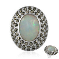 Welo-Opal-Silberring (Annette classic)