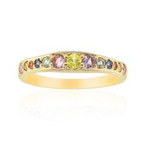 Saphir-Silberring