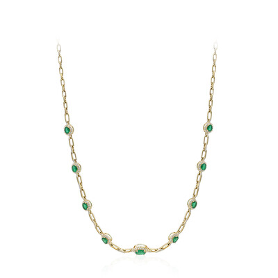 AAA-Sambia-Smaragd-Goldcollier (CIRARI)