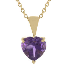 Amethyst-Silberhalskette