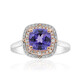 AAA-Tansanit-Goldring (CIRARI)