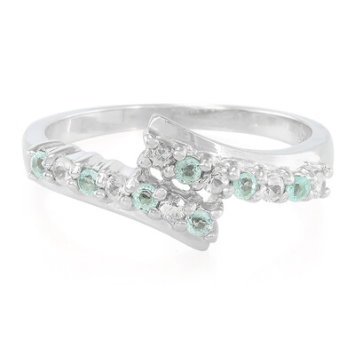 Paraiba-Turmalin-Silberring