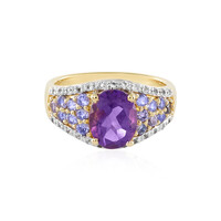 Sambia-Amethyst-Silberring