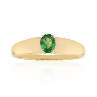 AAA-Kenianischer Tsavorit-Goldring