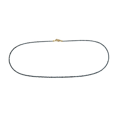 Blauer Diamant-Goldhalskette (CUSTODANA)