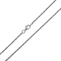 925er Silber-Criss-Cross-Kette - 50 cm - 5,3 g