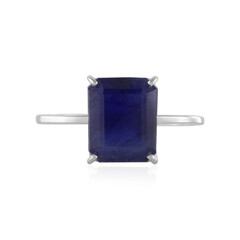 Blauer Madagaskar-Saphir-Goldring