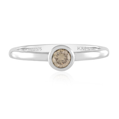 I2 Champagner-Brillant-Goldring (KM by Juwelo)