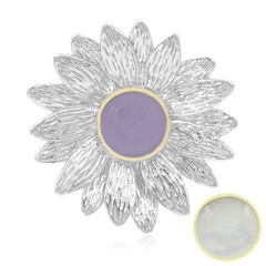 Edelstein-Silberanhänger