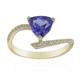 AAA-Tansanit-Goldring (CIRARI)