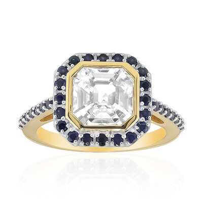 Zirkon-Goldring (Adela Gold)