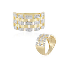 I3 (J) Diamant-Silberring