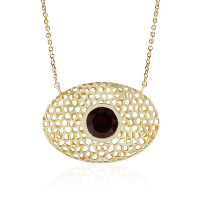 Rhodolith-Goldcollier (Ornaments by de Melo)
