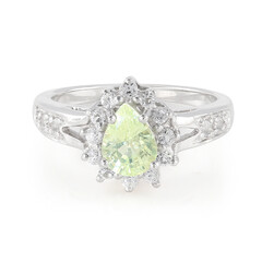 Chrysoberyll-Silberring