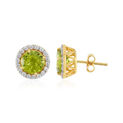 Arizona-Peridot-Silberohrringe
