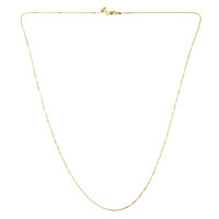 Silber-Veneziakette - 61 cm - 2,7 g - vergoldet