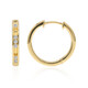 SI1 (G) Brillant-Goldohrringe (Annette)
