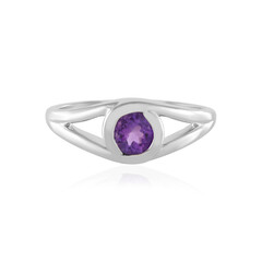 Sibirischer Amethyst-Silberring