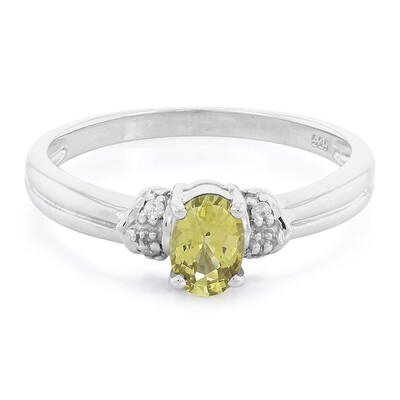 Brasilianischer Chrysoberyll-Silberring