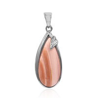 Australischer Pinkfarbener Opal-Silberanhänger (Art of Nature)