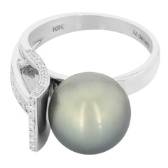 Tahitiperlen-Goldring