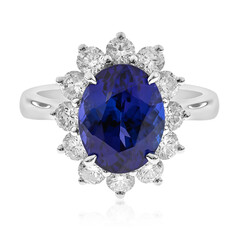 AAA-Tansanit-Goldring (CIRARI)