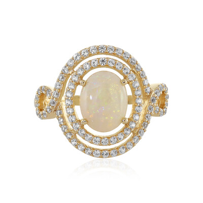 Australischer Opal-Goldring (Adela Gold)
